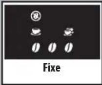 GAGGIA Espresso Elite - Signaux d'alarme - 3