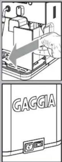 GAGGIA Espresso Elite - To prepare your cappuccino, we recommend discharging the water in the steam wand. - 6