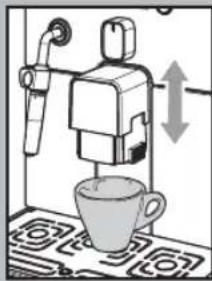 GAGGIA Espresso Elite - Einstellung Kaff eemenge in der Tasse - 1