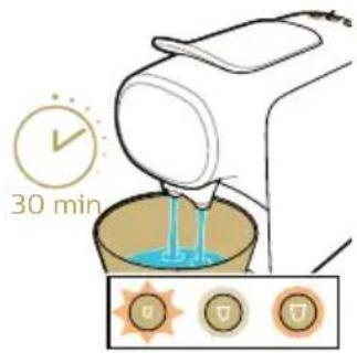 L'or Barista LM9012 - Procédure de détartrage - 6