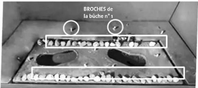 Jøtul GI 645 DV Astrid - Roches feu de plage - voir les numéros d'identification gravés - 1