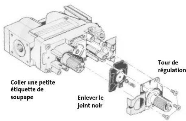 Jøtul GI 645 DV Astrid - RÉINSTALLEZ L'ENSEMBLE BRÛLEUR. - 4