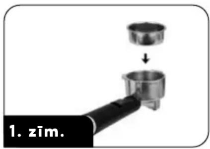 MPM MKW-13M - PORTAFILTRA MONTĀŽA/DEMONTĀŽA AR FILTRU KAFIJAS AUTO- MĀTĀ - 1