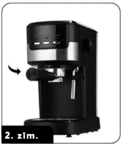 MPM MKW-13M - PORTAFILTRA MONTĀŽA/DEMONTĀŽA AR FILTRU KAFIJAS AUTO- MĀTĀ - 2