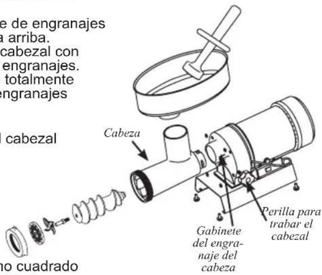 Weston Butcher Series 09-0501-W - INSTRUCCIONES DE ENSAMBLE DEL MOLINO - 1