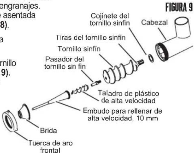 Weston Butcher Series 09-2201-W - ALTA VELOCIDAD DE INSTRUCCIONES DE MONTAJE EMBUTIDORA - 2