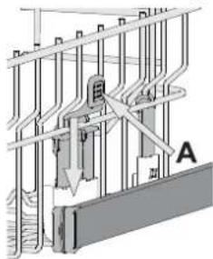 BAUKNECHT B0I D541A S - DE HOOGTE VAN HET BOVENSTE REK AFSTELLEN - 1
