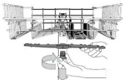 BAUKNECHT B0I D541A S - REINIGUNG DER SPRÜHARME - 1