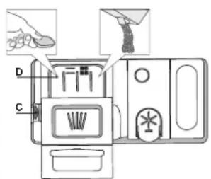 BAUKNECHT B0I D541A S - FILLING THE DETERGENT DISPENSER - 1