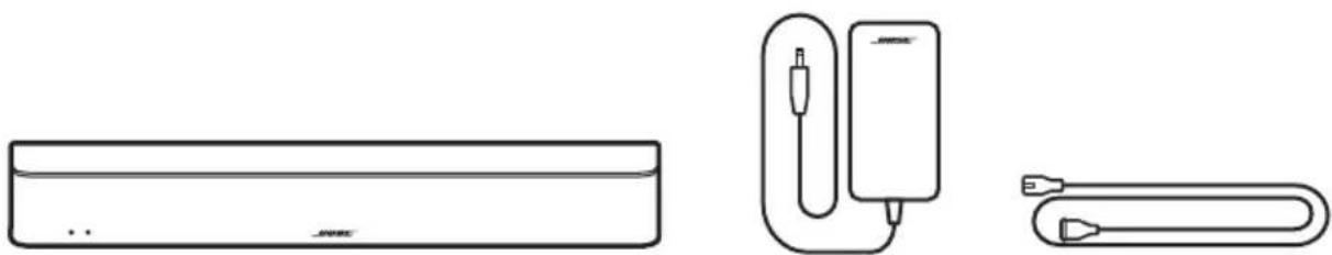 BOSE Solo Soundbar 2 - COMPOSANTS LIVRÉS - 1