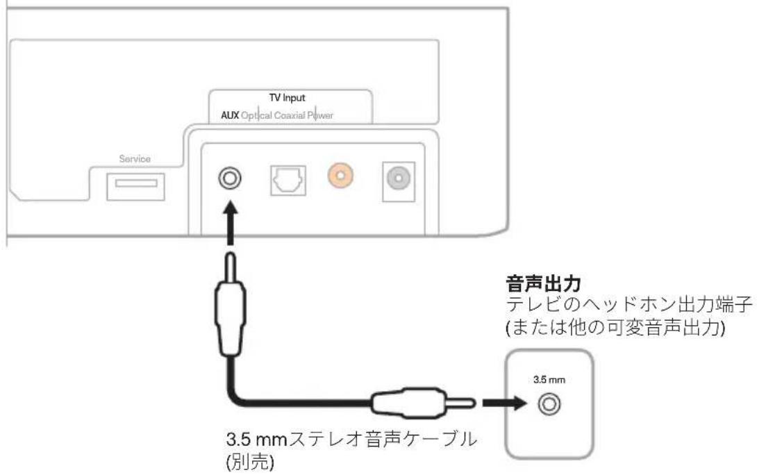 BOSE Solo Soundbar 2 - テレビのヘッドホン出力をサウンドバーに接続する - 1