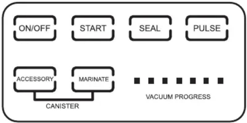 Weston 65-0501-W - "MARINATE BUTTON" TOUCHE MARINATE (MARINADE) - 1