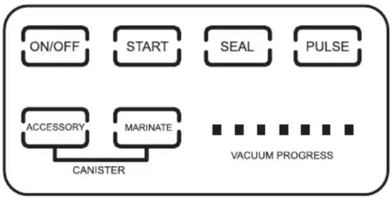 Weston 65-0501-W - MARINATE BUTTON - 1