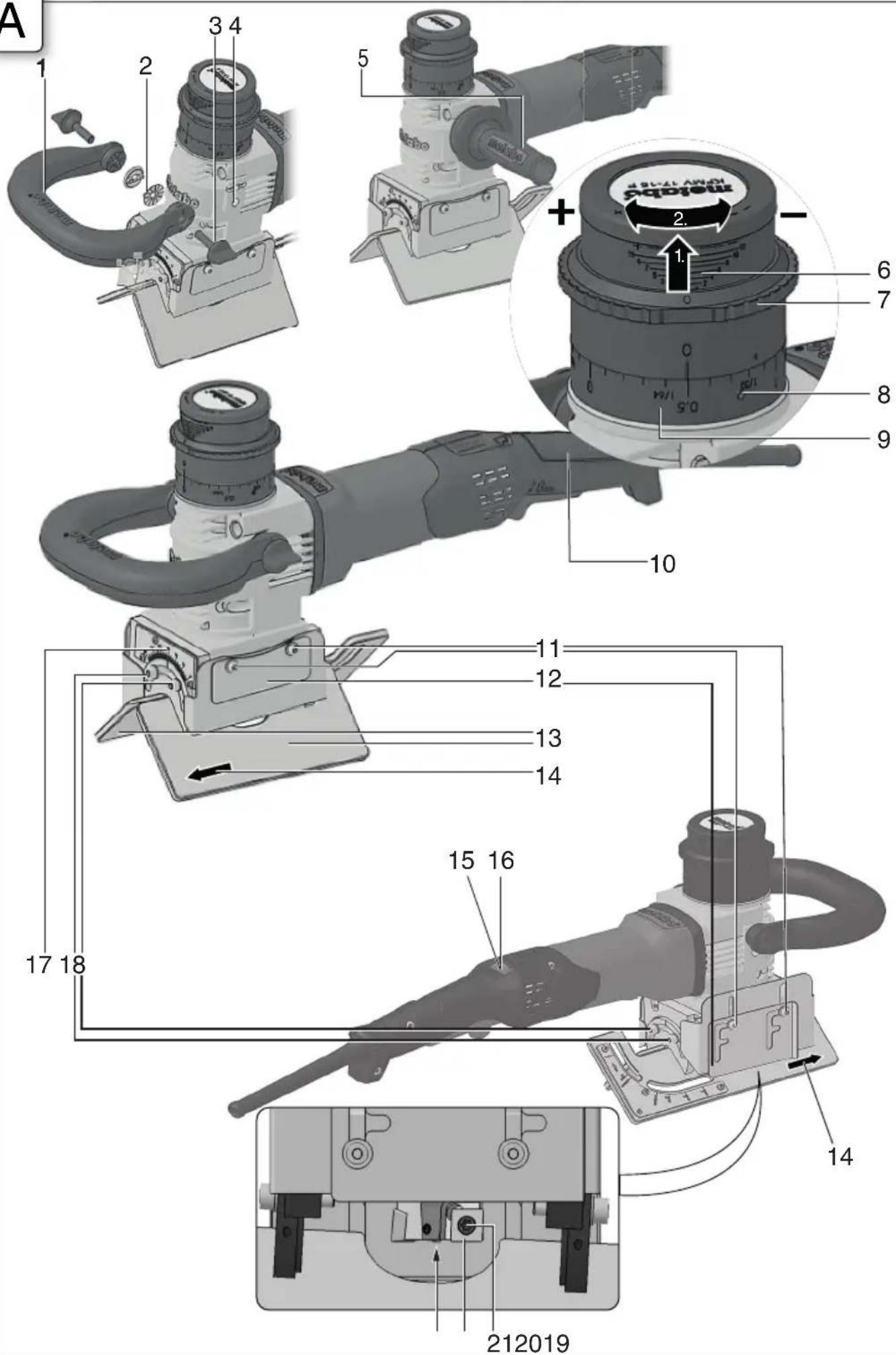 METABO KFMVP 17-15 F - 1
