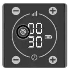REVITIVE Medic Knee 5574AQ - Step 4.1: Switching between EMS and TENS mode - 3