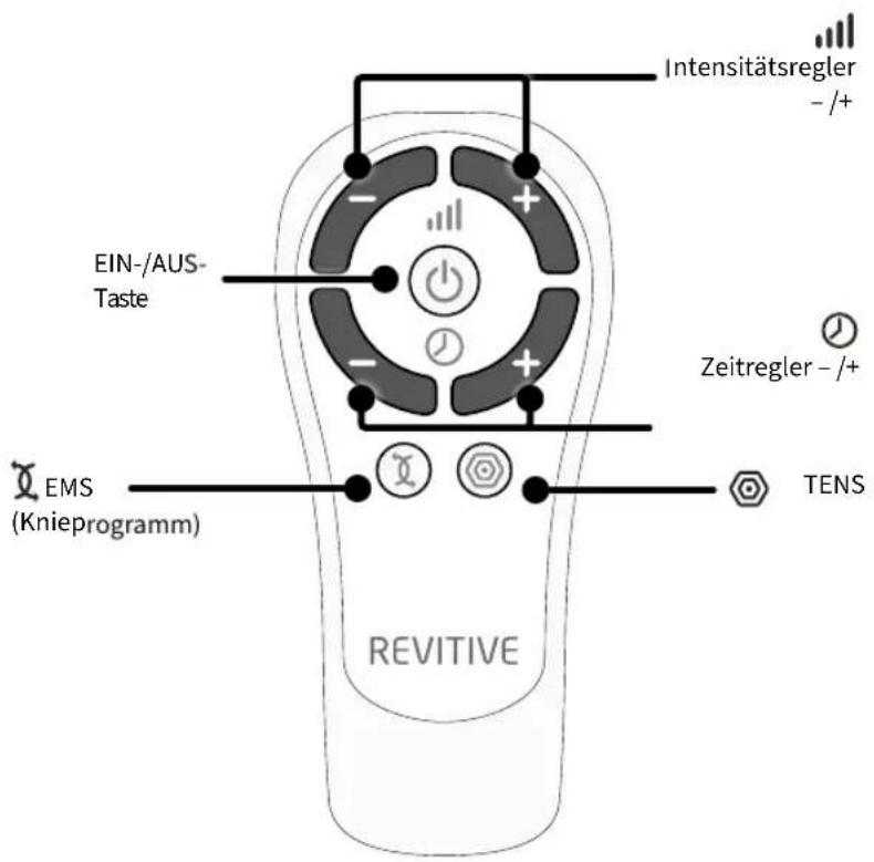REVITIVE Medic Knee 5574AQ - Bedienelemente - 2