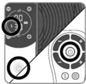 REVITIVE Medic Knee 5574AQ - Colocacion de los electrodos corporales微量元素 para aliviar el dolor - Modo TENS - 4