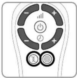 REVITIVE Medic Knee 5574AQ - Step 4.1: passaggio alla modalità EMS a TENS e viceversa - 1