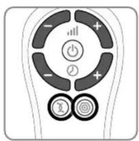 REVITIVE Medic Knee 5574AQ - Step 4.1: Switching between EMS and TENS mode - 1