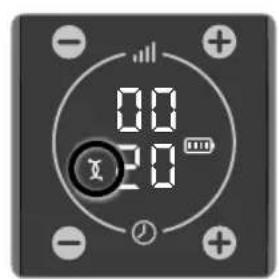 REVITIVE Medic Knee 5574AQ - Step 4.1: Switching between EMS and TENS mode - 2