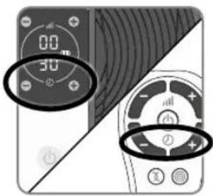 REVITIVE Medic Knee 5574AQ - Sit with both bare feet on the foot-pads - 3