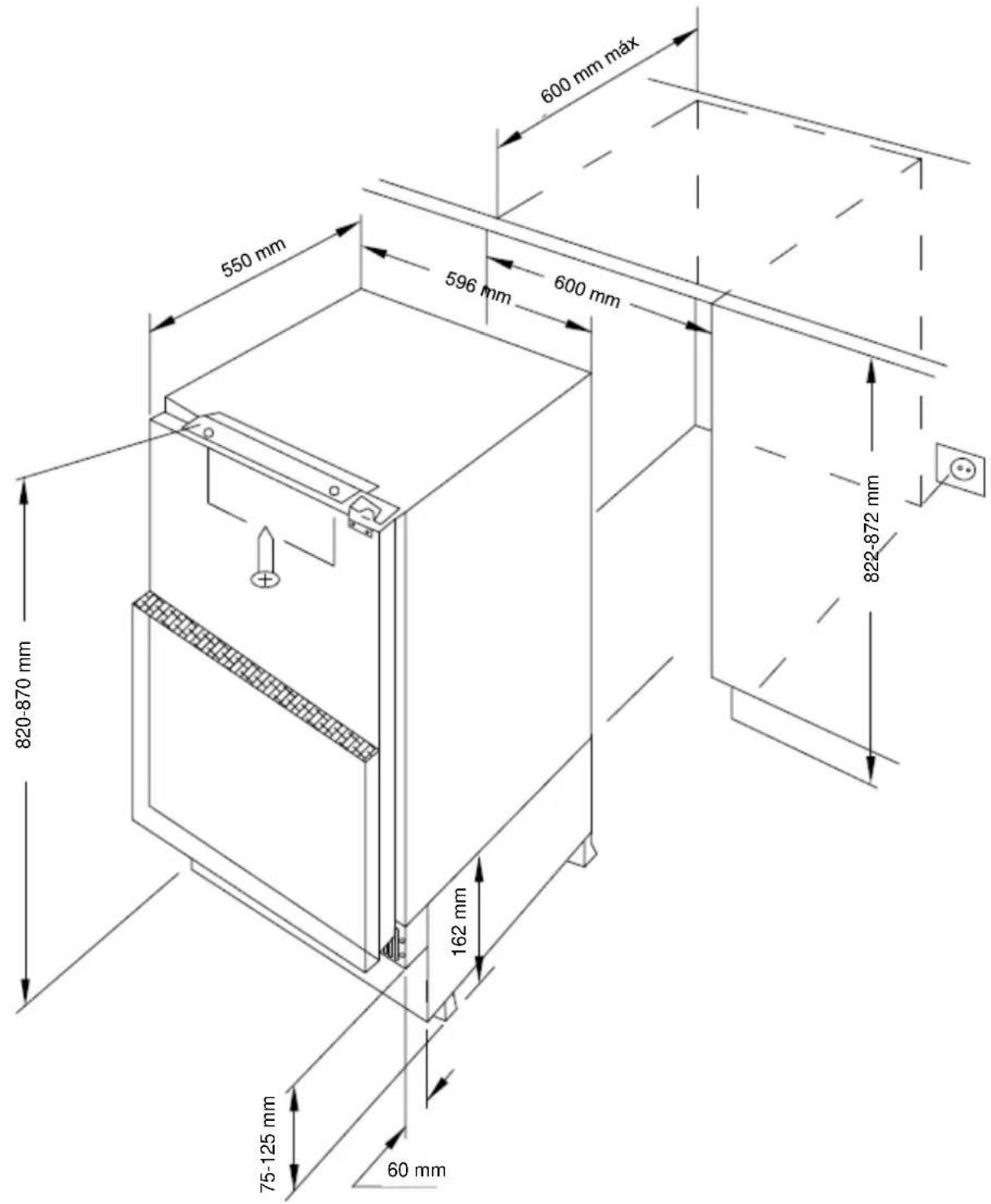 NODOR NorFrost ICE 82 BI - Instalação e ventilação - 1