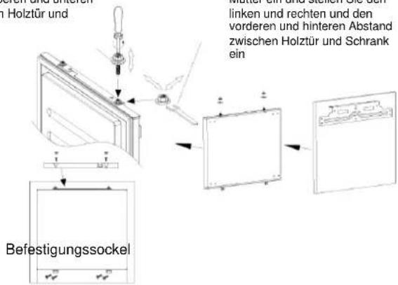 NODOR NorFrost ICE 82 BI - Montage der Türblenden - 10