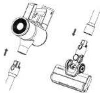 Concept VP6045 - ASSEMBLAGE DE L'ASPIRATEUR - 1