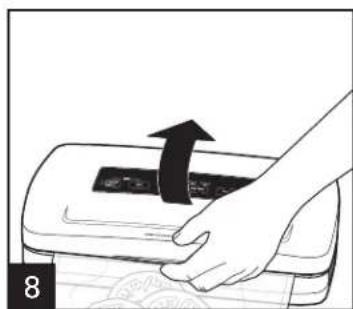Weston 65-3001-W - Comment emballer sous vide un sac contenant des aliments fragiles ou des articles non alimentaires (suite) - 4