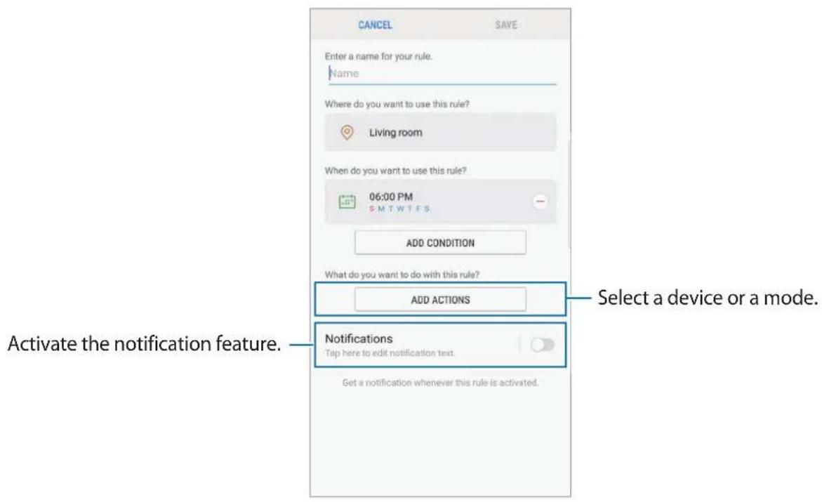 SAMSUNG Connect Home Pro ET-WV531 - Setting rules - 3