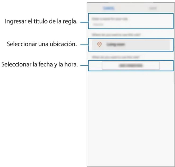 SAMSUNG Connect Home Pro ET-WV531 - Configurar reglas - 1