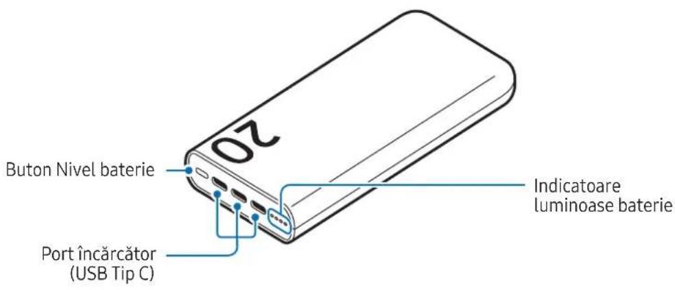 SAMSUNG EB-U2510 - Aspectul dispozitivului - 1