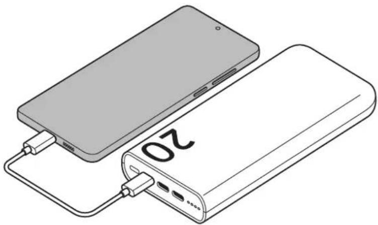 SAMSUNG EB-U2510 - Via een kabel opladen - 1