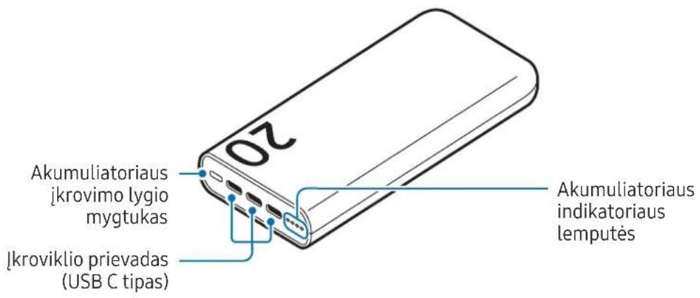 SAMSUNG EB-U2510 - Prietaiso išvaizda - 1