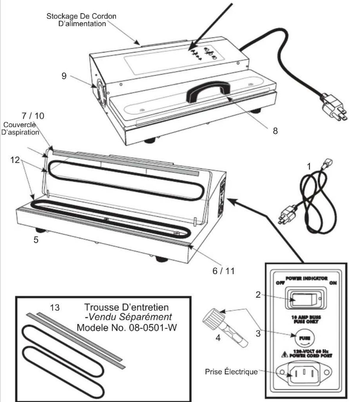 Weston 65-0101 - SCELLEUSE SOUS VIDE - 2