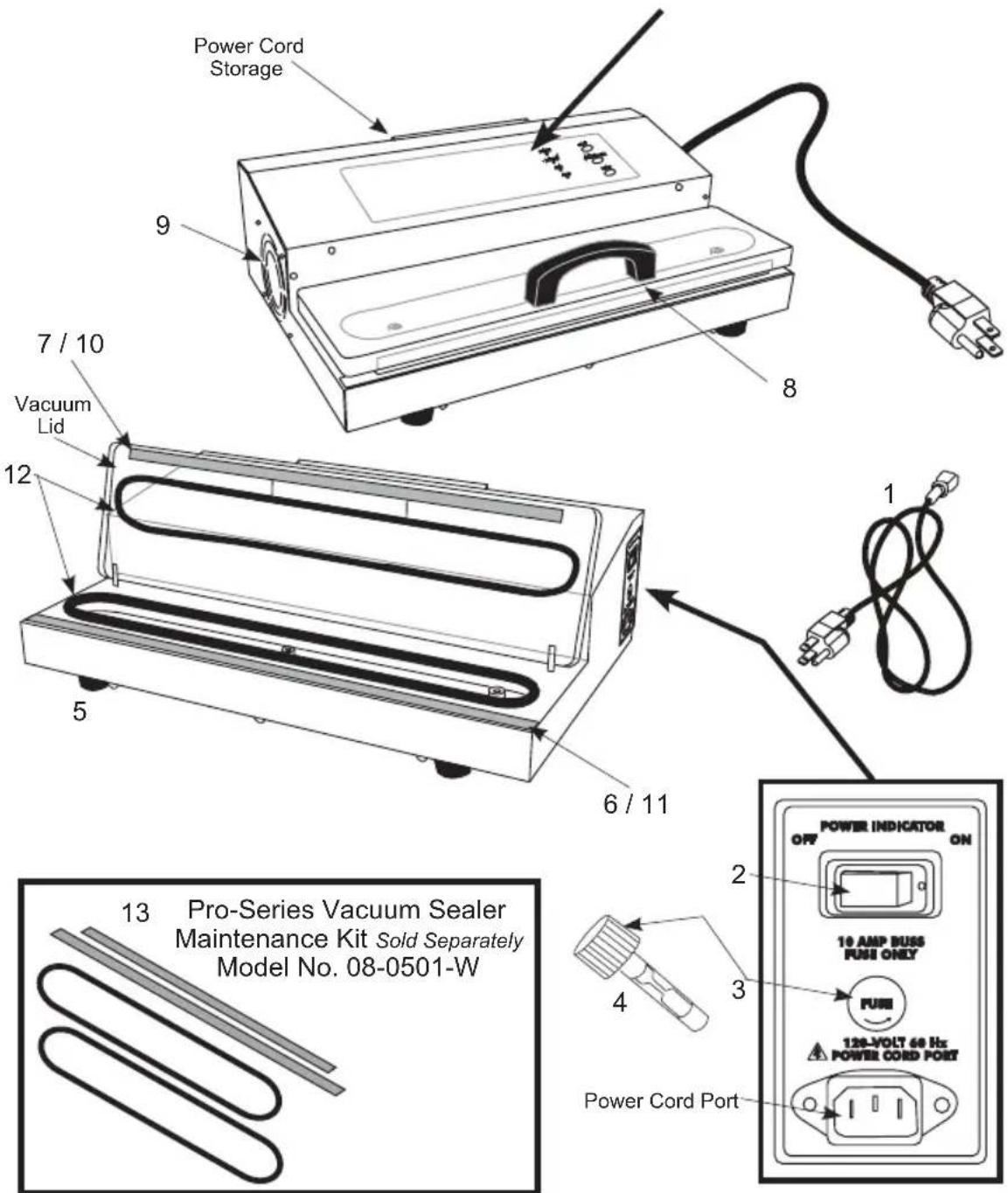 Weston 65-0101 - VACUUM SEALERS - 2