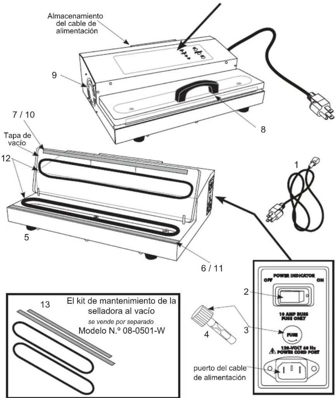 Weston 65-0101 - SELLADORA AL VACIO - 2