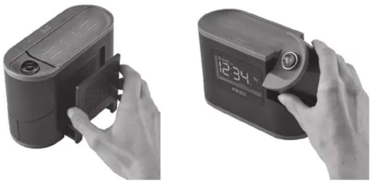 HOMEDICS SoundSpa Recharged SS-5080 - TURNING OFF THE ALARM / SNOOZE OPERATION - 3