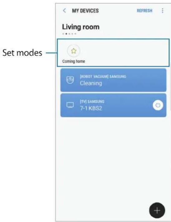 SAMSUNG Connect Home ET-WV521 - Activating modes - 1