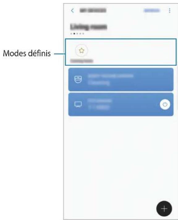 SAMSUNG Connect Home ET-WV521 - Sélectionnez le mode à activer. - 1