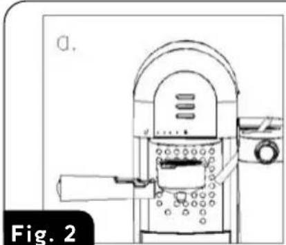 MPM MKW-14M - INSTALLATIE/VERWIJDERING VAN FILTERKOLF IN KOFFIEMACHINE - 1