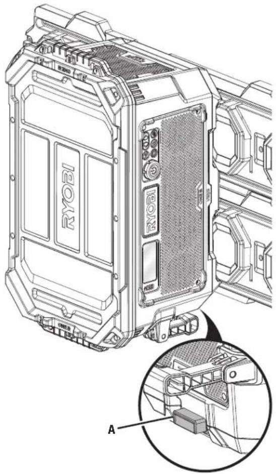 RYOBI One+ PCL601 - Almacenamiento de rieles de pared LINK: - 5