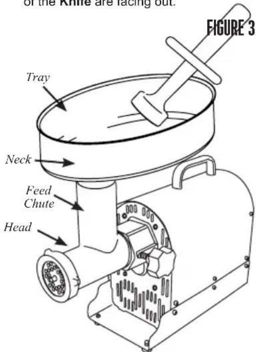 Weston Pro Series 10-2201-W - GRINDER ASSEMBLY INSTRUCTIONS - 3
