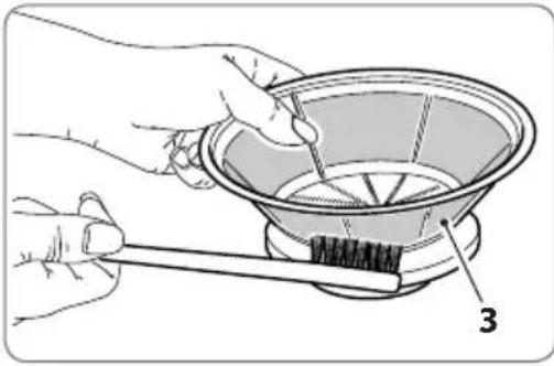 RGV Industrial Juicer - N1 - FILTEREINSATZ (KLINGE) (3): - 1