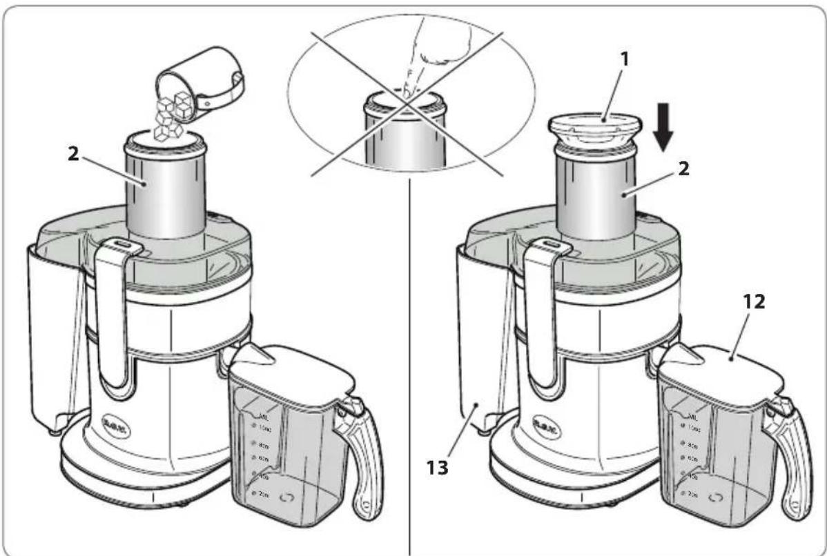 RGV Industrial Juicer - Fonctionnement - 6
