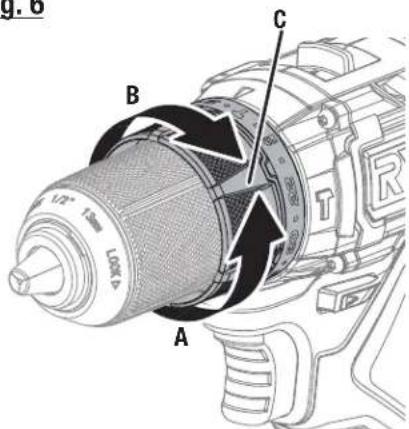 g. 6 A B C