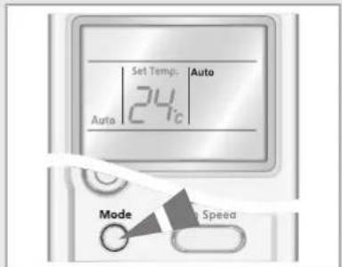 SAMSUNG AQ09MWDN - Sélection du mode Automatique - 2