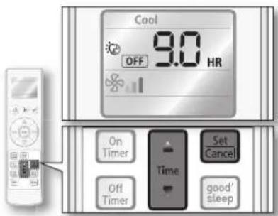 SAMSUNG AQ18VBEX - Mode good'sleep - 4
