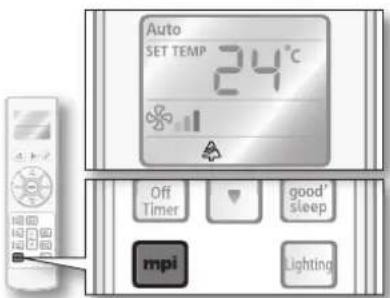 SAMSUNG AQ18VBEX - Pour déactiver la mode mpi - 1