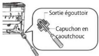 SAMSUNG AQ24ESQN - Changement de direction du tuyau d'évacuation - 4